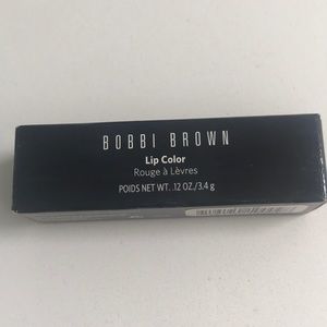 Bobbi brown lipstick burnt red